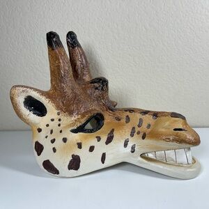 Giraffe Head Wall Decor Mask NWT